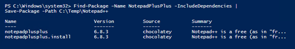 Using the Save-Package cmdlet to save the package locally so that you can have a look at it's files.