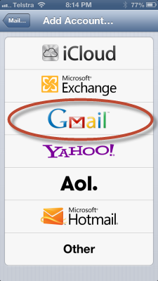 Google Sync IOS Exchange Not Working Image 3